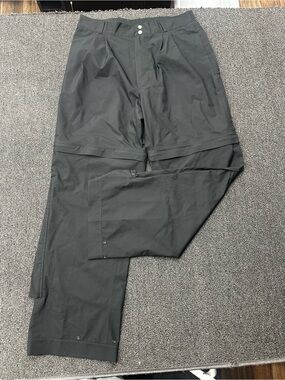 Zero Restriction Gore Tex Convertible Pants Shorts Men’s Medium Black Rain Golf